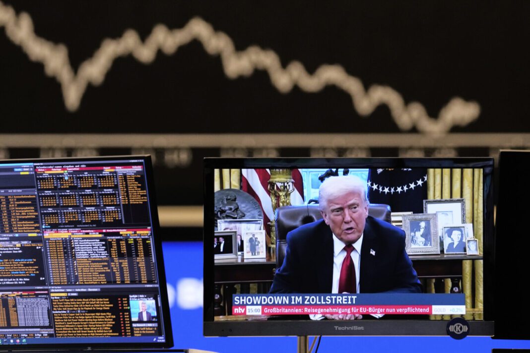 APTOPIX Germany Stock Market