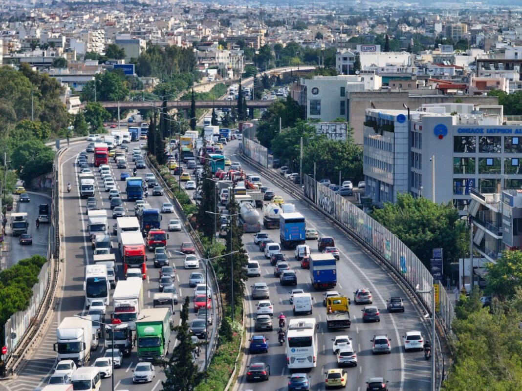 ΚΙΝΗΣΗ ΣΤΟΝ ΚΗΦΙΣΟ.ΑΕΡΟΦΩΤΟΓΡΑΦΙΑ ΑΝΤΩΝΗΣ ΝΙΚΟΛΟΠΟΥΛΟΣ/EUROKINISSI
